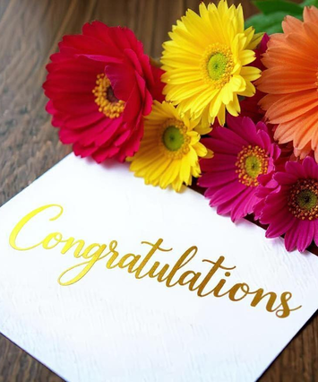 Congratulations