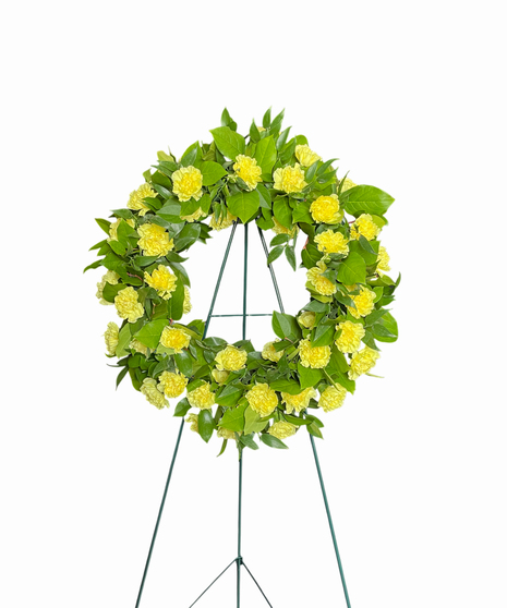 Carnation Wreath