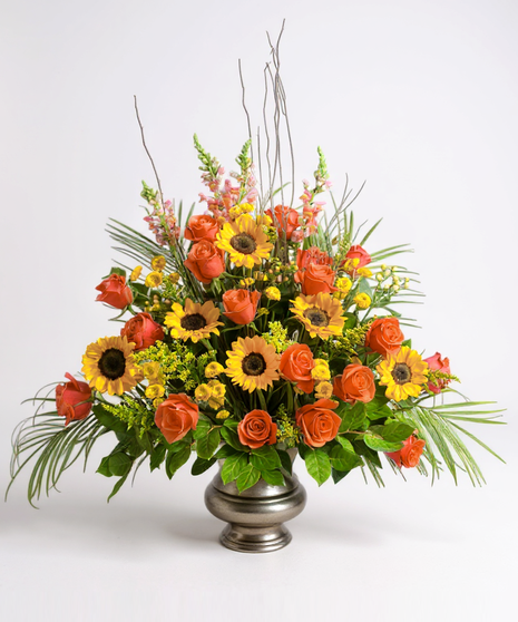 Golden Horizons Urn