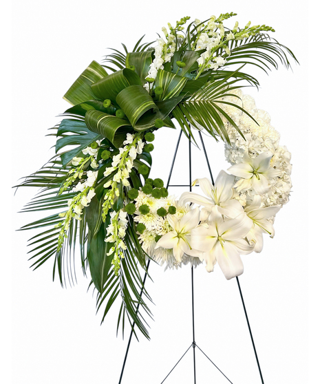 Graceful Serenity Wreath