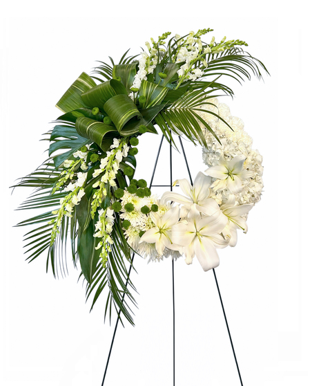Graceful Serenity Wreath
