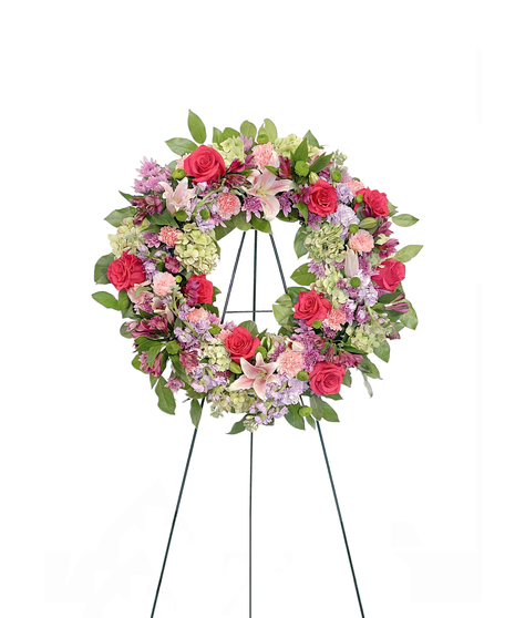 A Loving Farewell Wreath