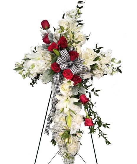 Roll Tide Forever Cross  - Serene Sanctuary Collection