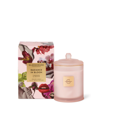 Radiance in Bloom- Glasshouse Candle
