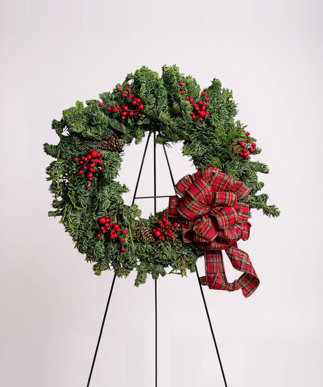 Comfort & Candlelight Wreath
