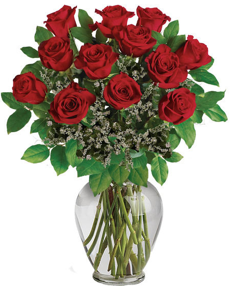 Long Stemmed Red Roses