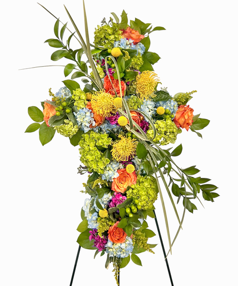Blooming Bright Forever Packed Cross