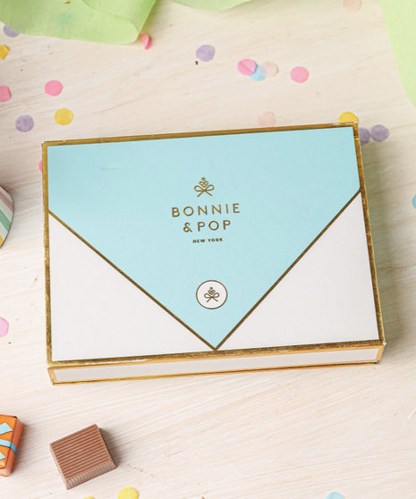 A Sweet Note for Your Birthday - Chocolates Shaped Like Mini Gifts