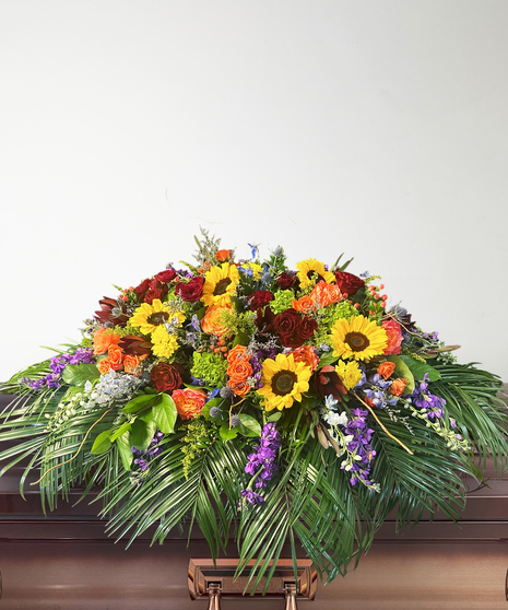 Colorful Legacy Casket Blanket