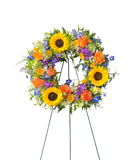 Colorful Legacy Wreath