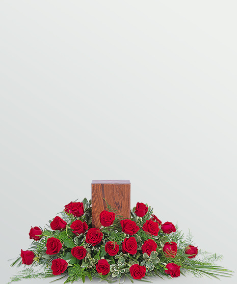 Cremation Urn Rose Ring - Everlasting Love