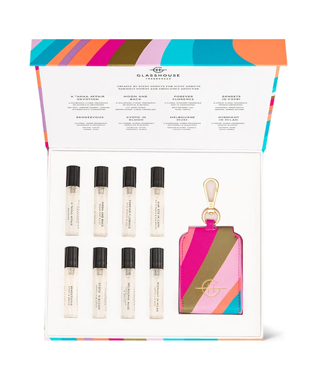 Glasshouse Fragrance Library - 8 Fragrances with Keychain