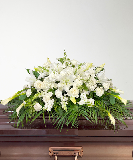 Graceful Serenity Casket Blanket