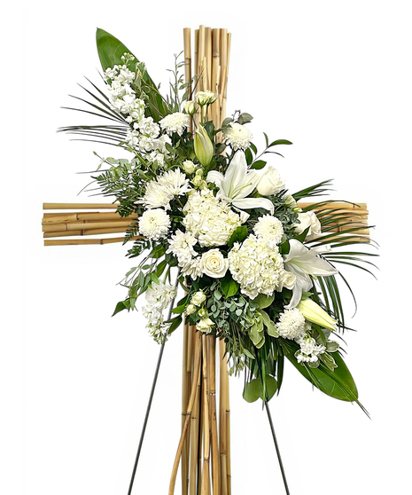 Graceful Serenity River Cane Cross