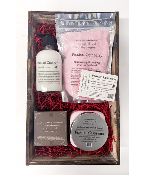 Frosted Cranberry - Limited Edition Holiday Spa Box