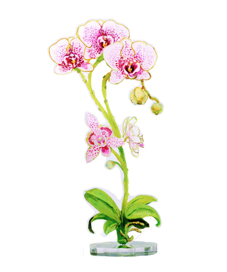 Acrylic Moon Orchid
