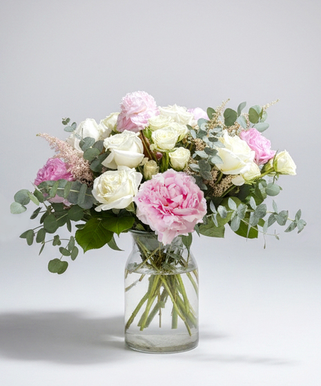 Blushing Garden Peonies