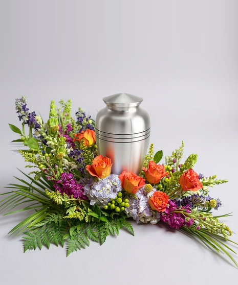 Blooming Bright Forever Urn Surround