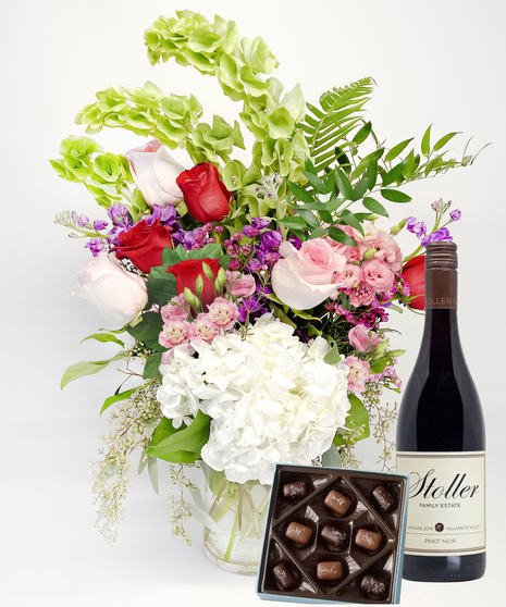 Truly Madly Deeply with Chocolates & Wine - Customize A Gift Bundle