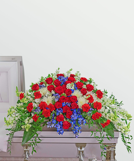 Valiant Honor Casket Spray - Valiant Honor Collection