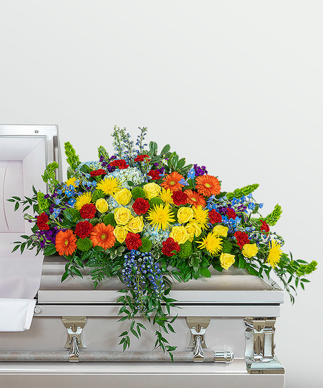 Vibrant Life Casket Spray - Vibrant Life Collection