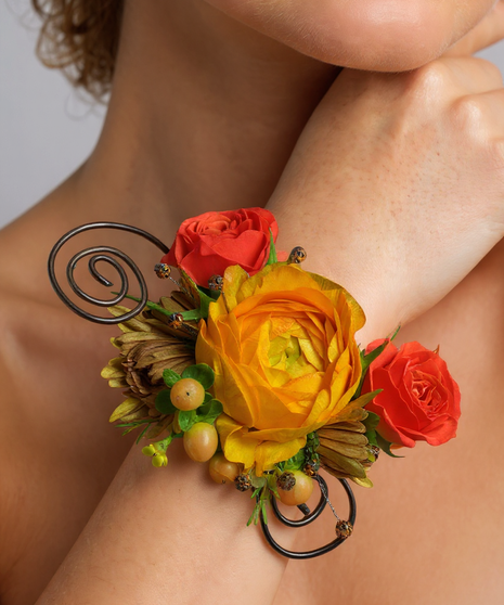 Glam Corsage - Choose Your Color