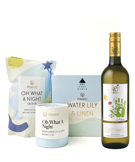Oh What A Night Relaxation Bundle - Water Lily & Linen
